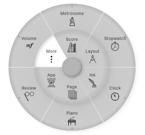 More Ring menu cells