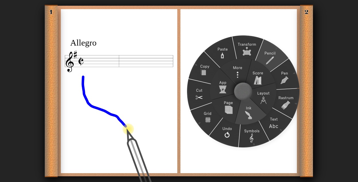 Ink Ring with annotations