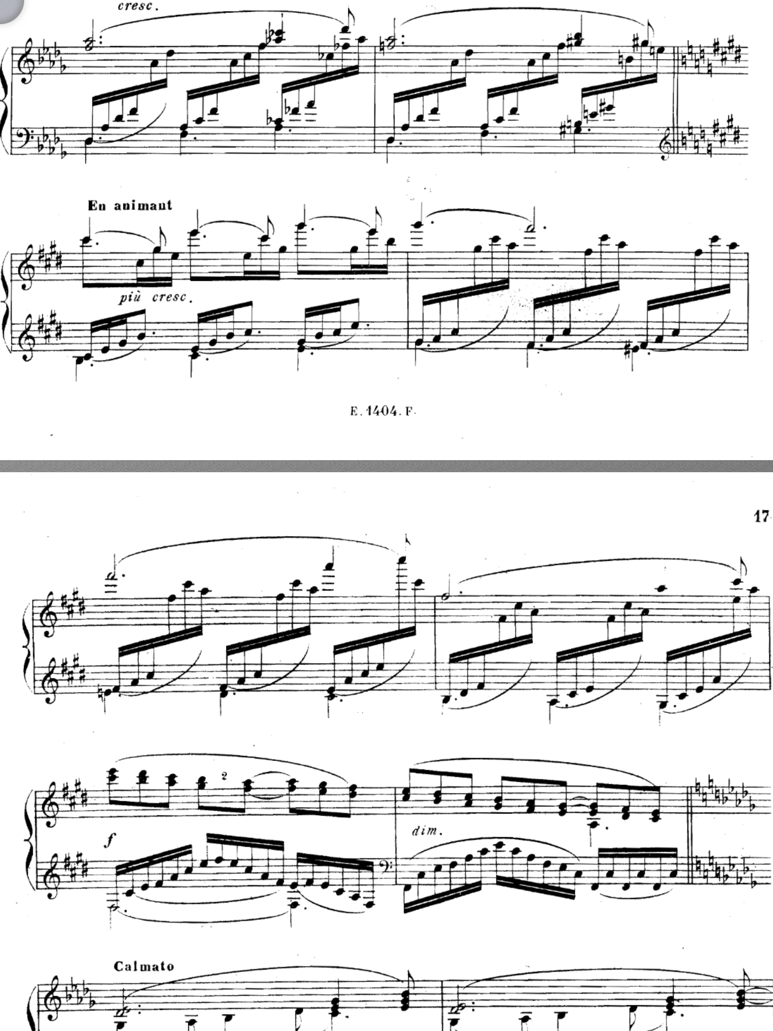 Podium open on a portrait tablet screen showing a single page of sheet music (BWV 1001)